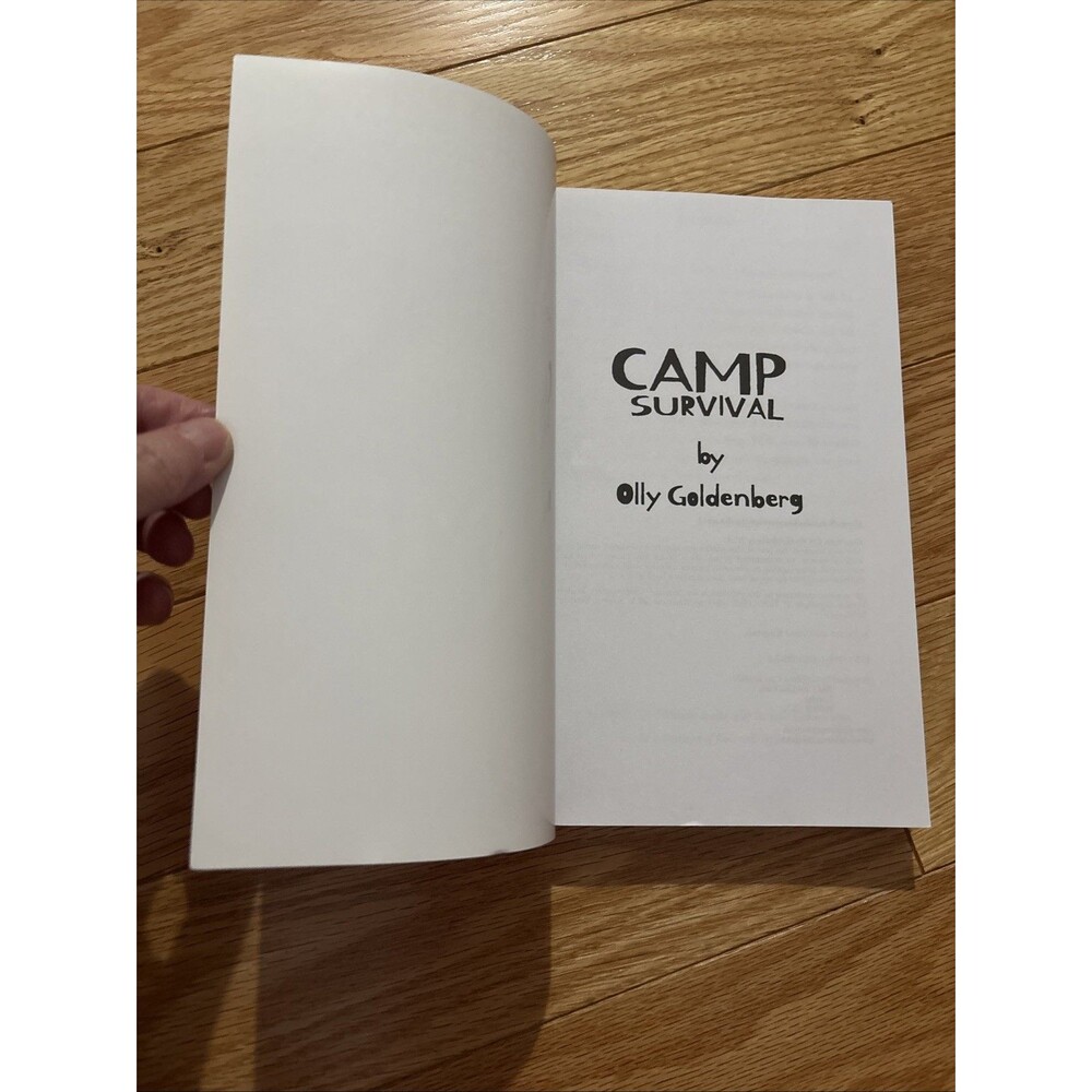 Camp Survival by Olly Goldenberg NEW - Where The Story Goes Is Based On Choices - Picture 7 of 14